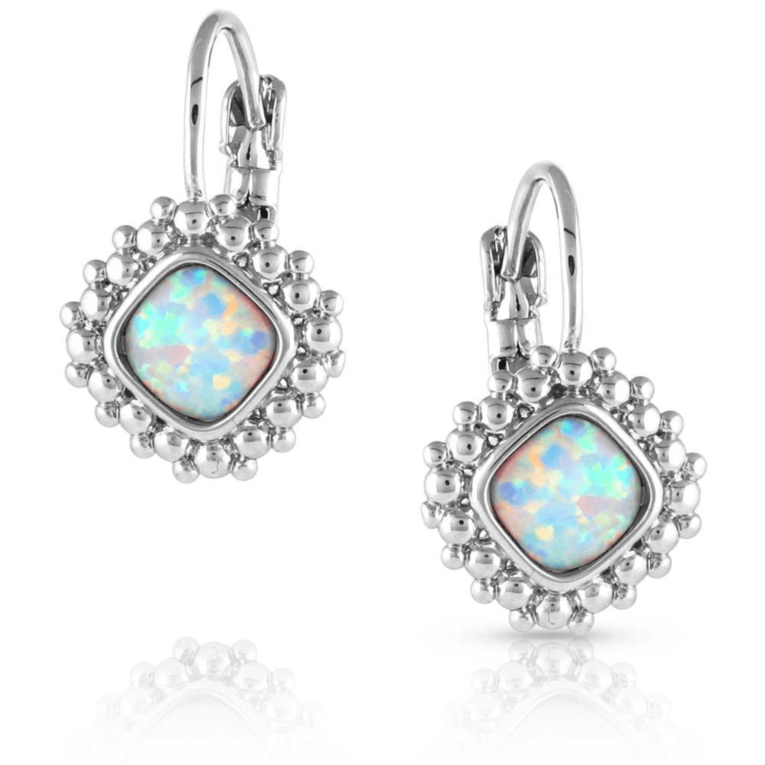 Montana Silversmiths Glacial Lake Opal Earrings - Saddleworld Devonport