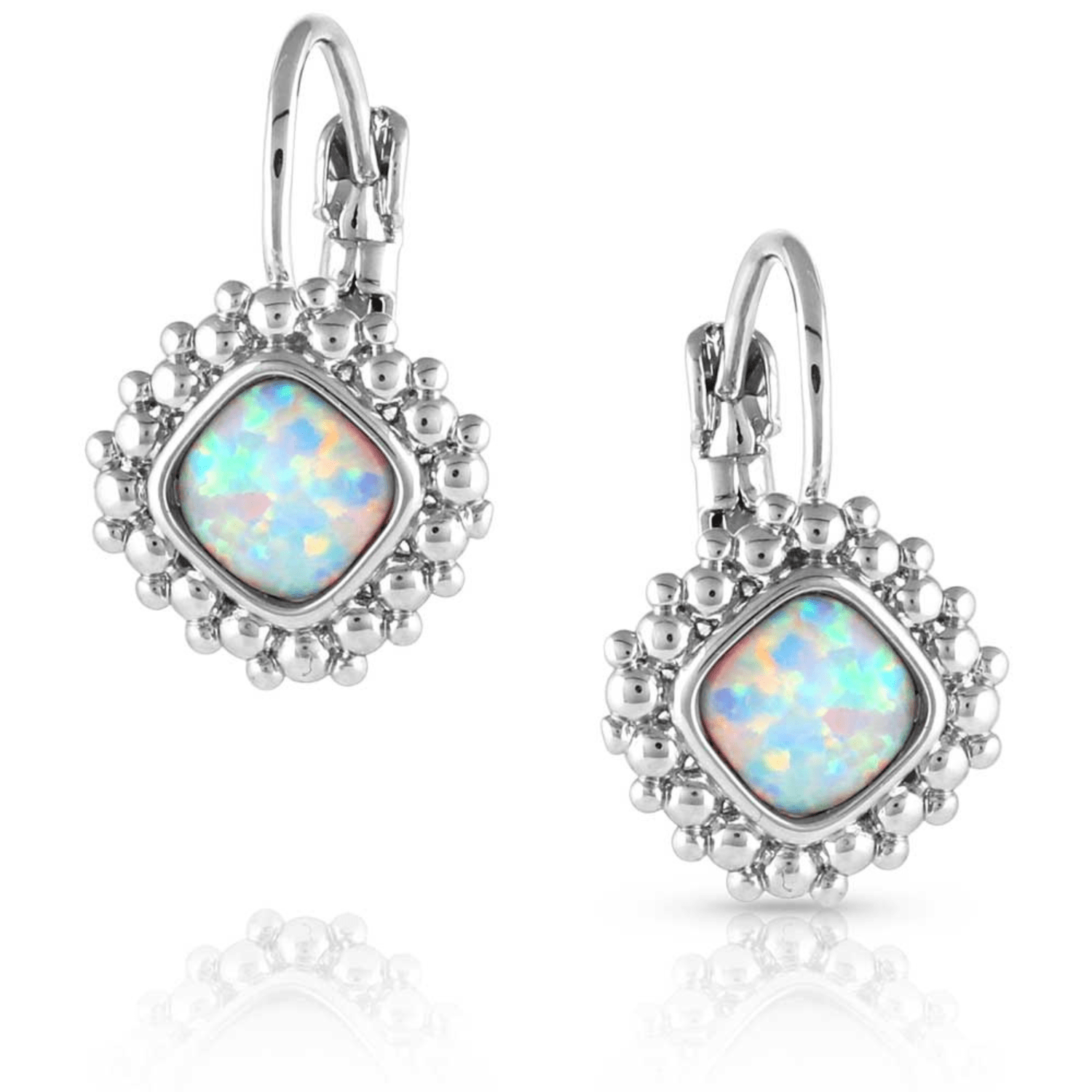 Montana Silversmiths Glacial Lake Opal Earrings - Saddleworld Devonport