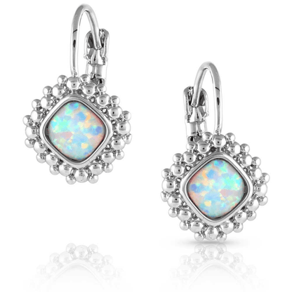 Montana Silversmiths Glacial Lake Opal Earrings - Saddleworld Devonport