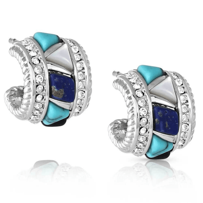 Montana Silversmiths Night Fall Cobblestone Earrings - Saddleworld Devonport