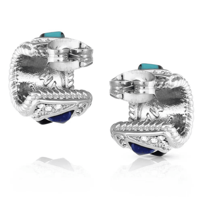 Montana Silversmiths Night Fall Cobblestone Earrings - Saddleworld Devonport