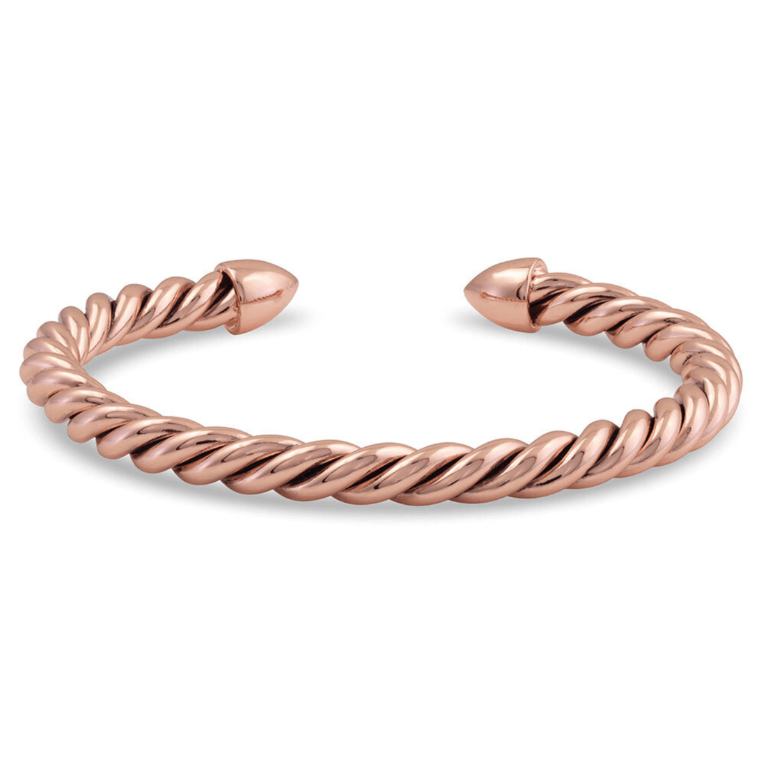Montana Silversmiths Roped in Rose Gold Cuff Bracelet - Saddleworld Devonport