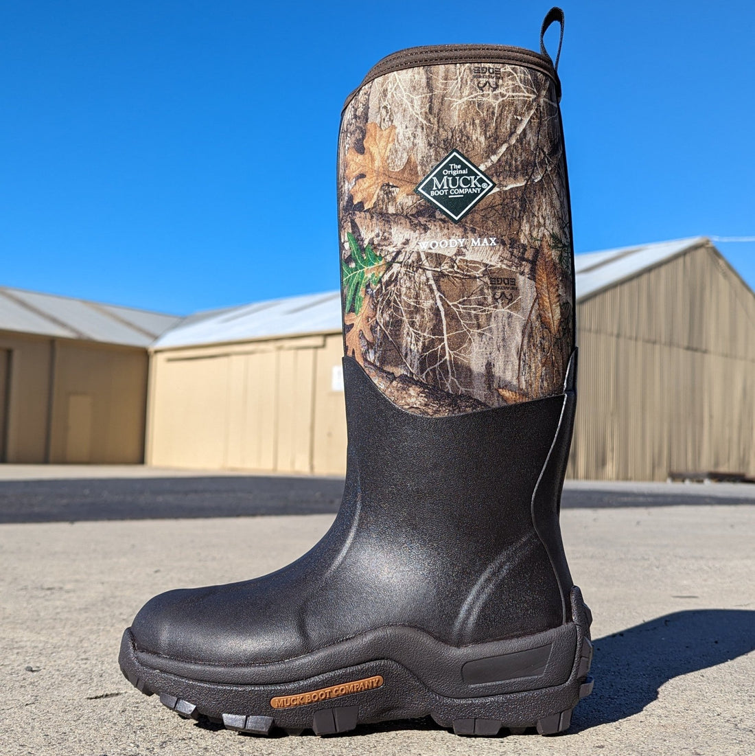 Muck Boot Woody Max - Mens Tall Gumboot - Saddleworld Devonport