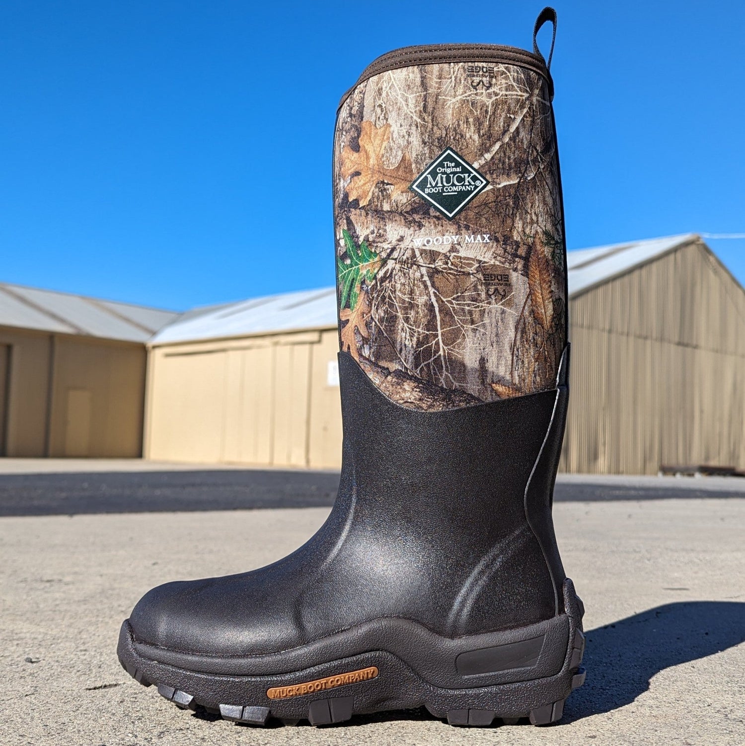 Muck Boot Woody Max - Mens Tall Gumboot - Saddleworld Devonport
