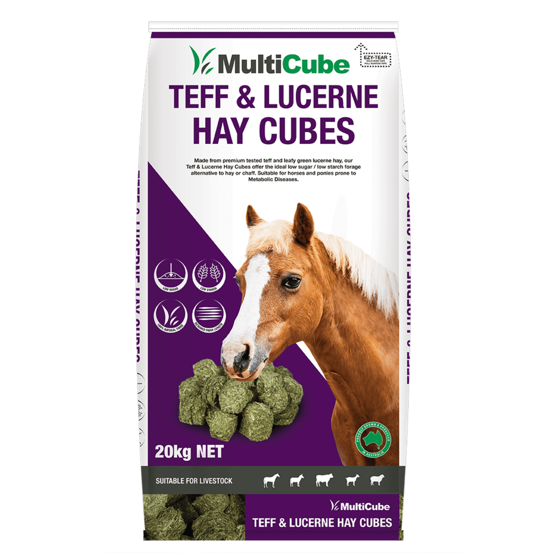 MultiCube Lucerne &amp; Teff Cubes - Saddleworld Devonport