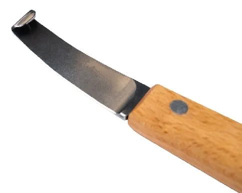 Mustad Wide Blade Hoof Knife (Right Hand) - Saddleworld Devonport