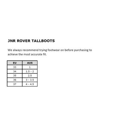 New Horze Rover Junior Field Tall Boots - Saddleworld Devonport