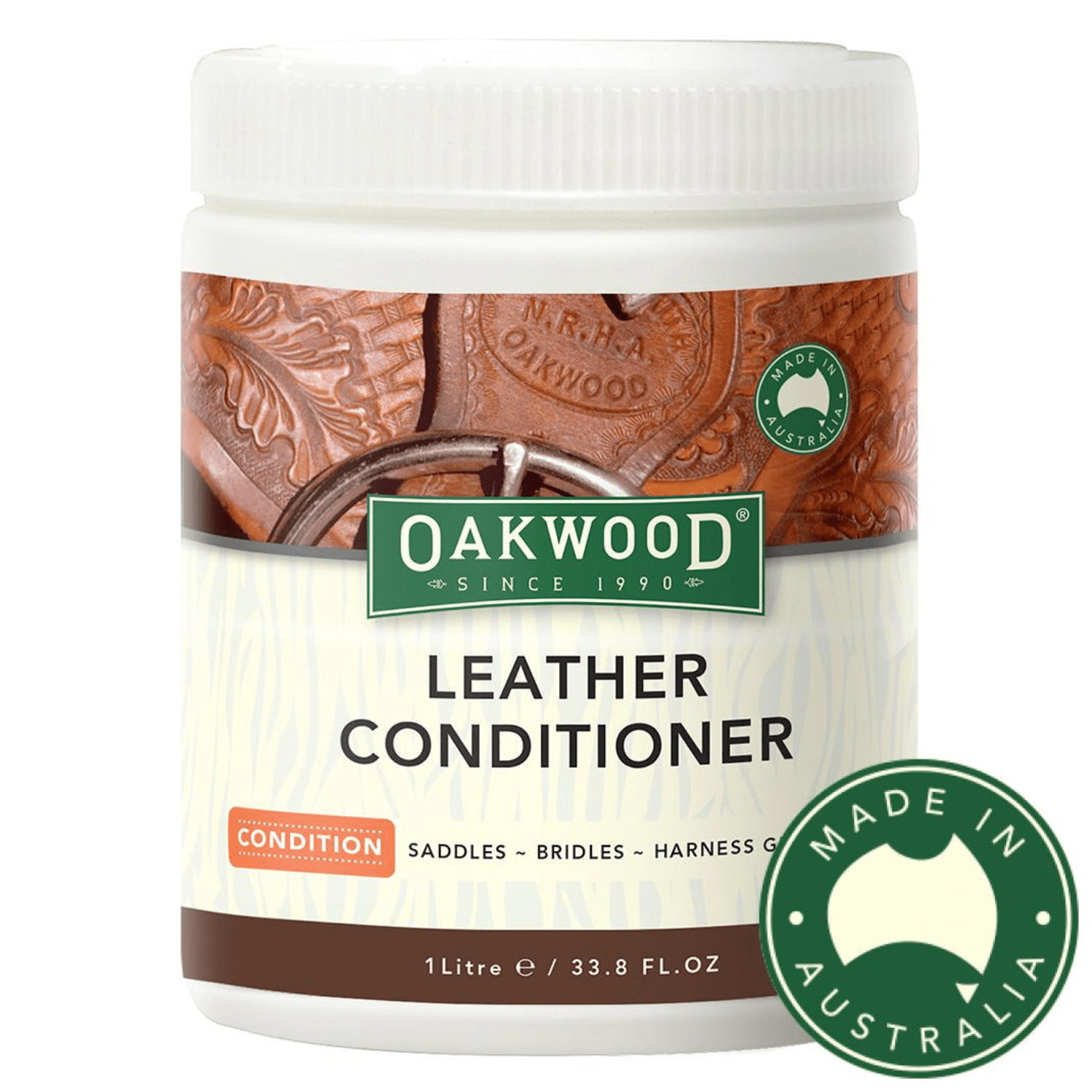 Oakwood Leather Conditioner 1Lt - Saddleworld Devonport