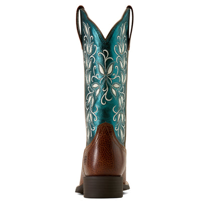 Ariat Round Up Holly Wide Square Toe Western Boot