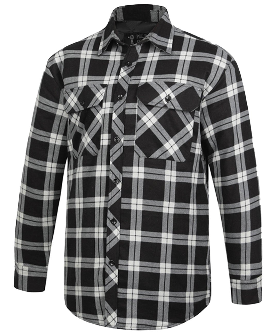 Pilbara Flannelette Quilted Mens Open Front Shirt - Saddleworld Devonport
