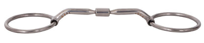 Platinum Loose Ring Snaffle with Roller - Saddleworld Devonport