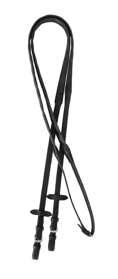 Platinum Signature Rubber Grip Reins - Saddleworld Devonport