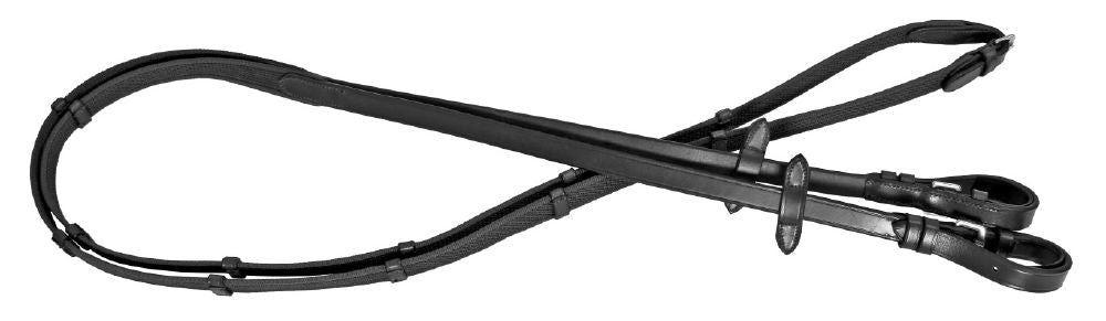 Platinum Sure Grip Reins - Saddleworld Devonport