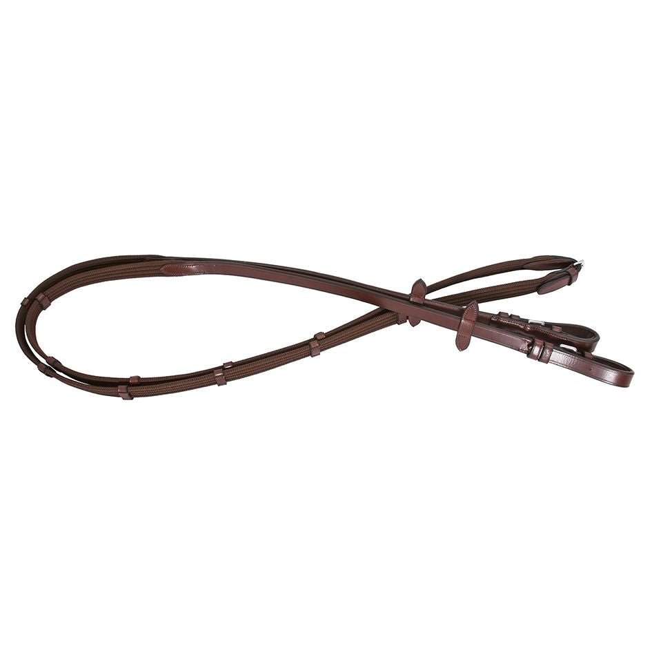 Platinum Web Reins - Saddleworld Devonport