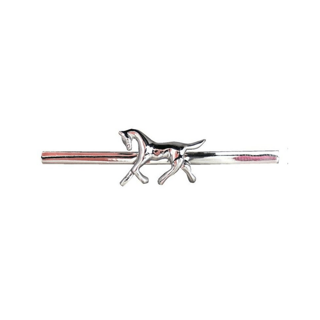 Pretty Stock Tie Pin with Galloping Horse - Saddleworld Devonport