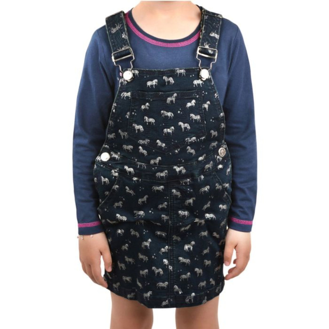 Thomas Cook Girls Star Denim Pinafore