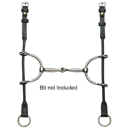 Rolled Leather Gag Cheeks - Saddleworld Devonport