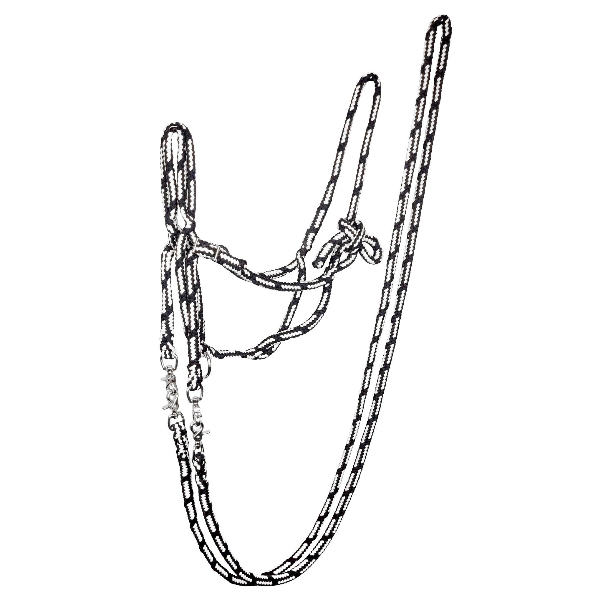 Rope Halter With Reins - Saddleworld Devonport