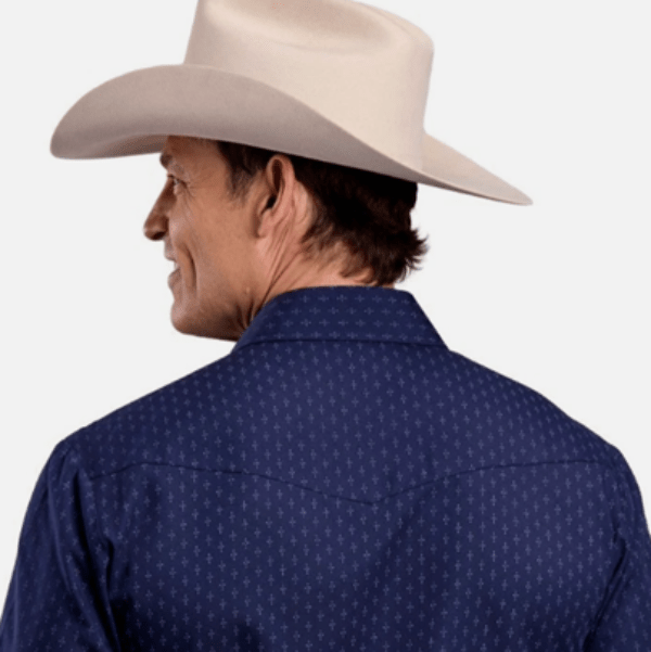 Roper Mens Karman Classic 55/45 Collection Long Sleeve Shirt - Saddleworld Devonport