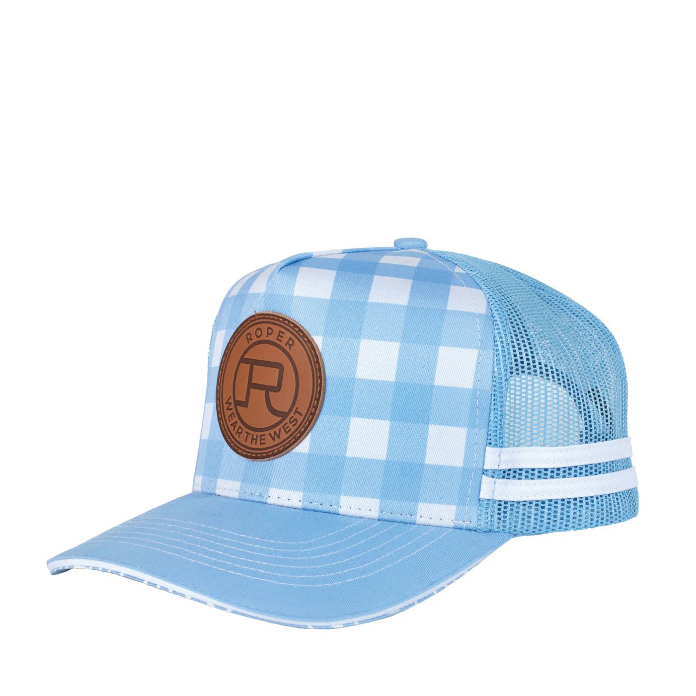 Roper Trucker Cap Plaid - Saddleworld Devonport