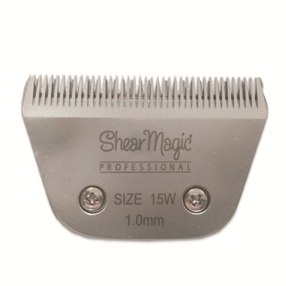 Shear Magic Wide Steel Blade 15W - Saddleworld Devonport