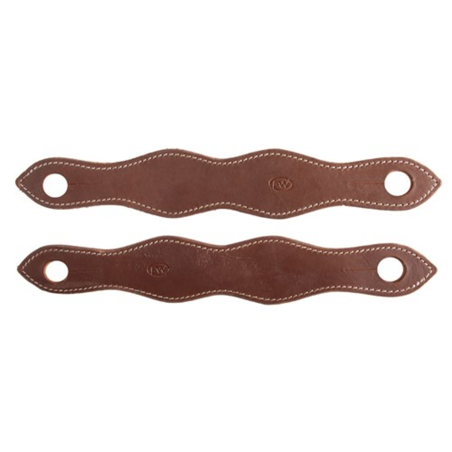 Fort Worth Plain Slobber Straps - Latigo