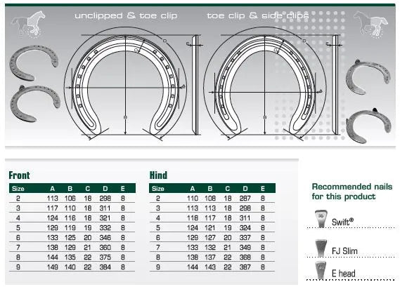 St Croix Concorde Steel Hind (Side Clip) - Saddleworld Devonport
