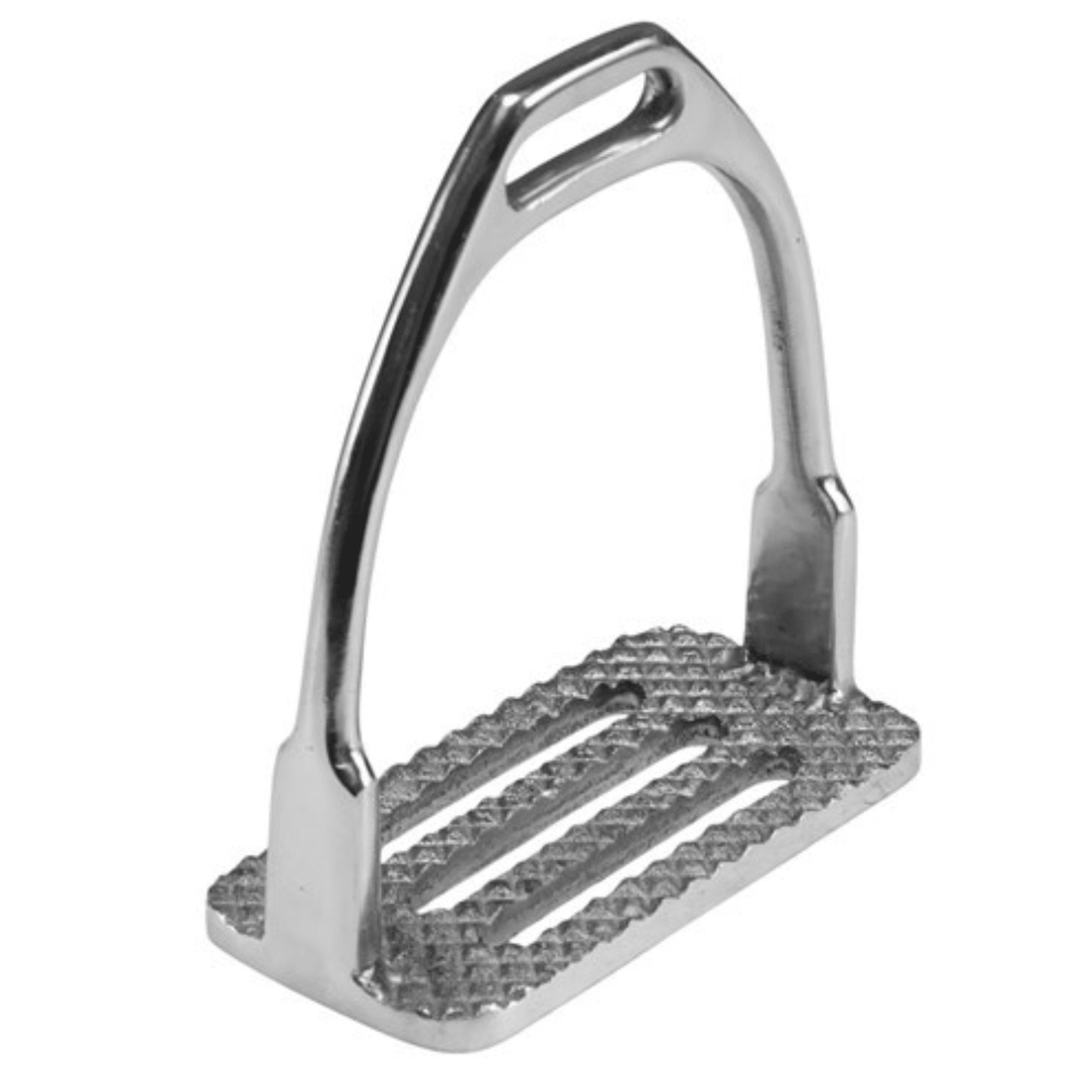 Stainless Steel Four Bar Stirrup 4 1/4 - 11cm - Saddleworld Devonport