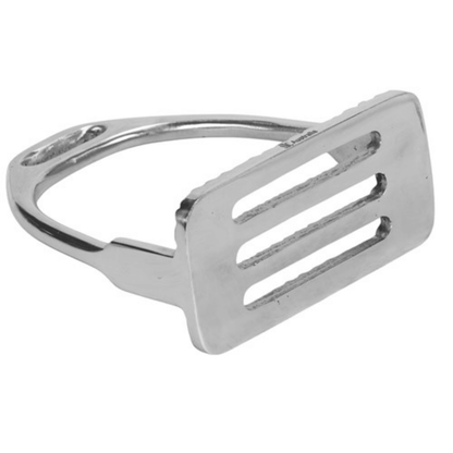 Stainless Steel Four Bar Stirrup 4 1/4 - 11cm - Saddleworld Devonport