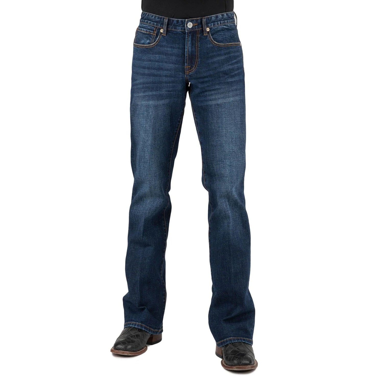 Stetson Mens Denim 1014 Rocker Cord Blue - Saddleworld Devonport
