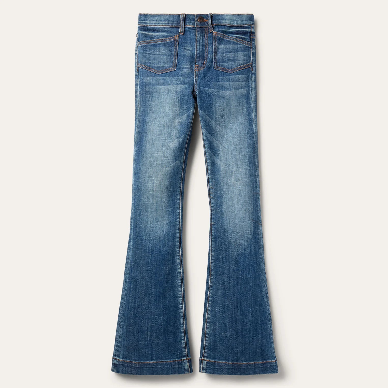 Stetson Womens Denim 921 Flare Plain Blue - Saddleworld Devonport