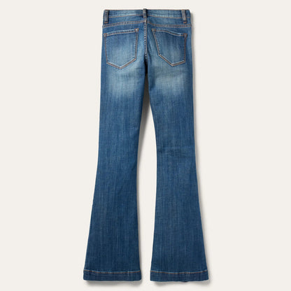 Stetson Womens Denim 921 Flare Plain Blue - Saddleworld Devonport