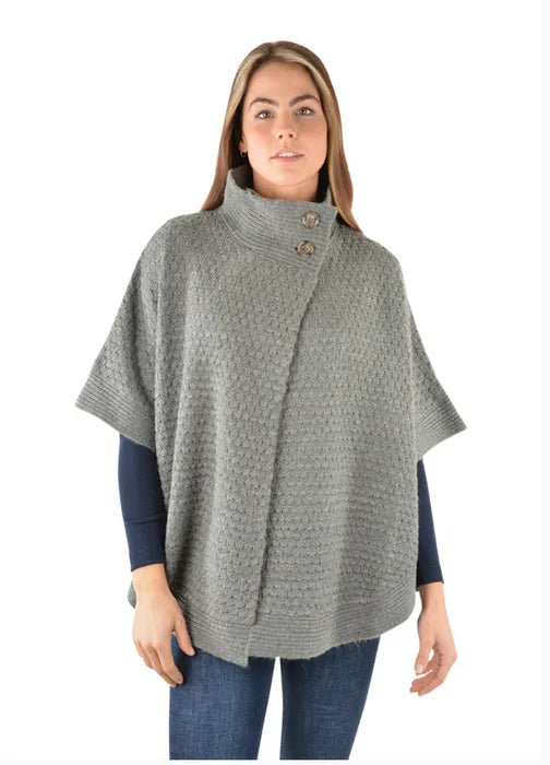 TC BLACKHEATH PONCHO GY LG - Saddleworld Devonport