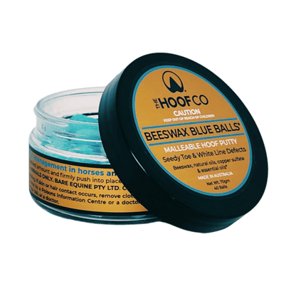 The Hoof Co Beeswax BLUE Balls - Saddleworld Devonport