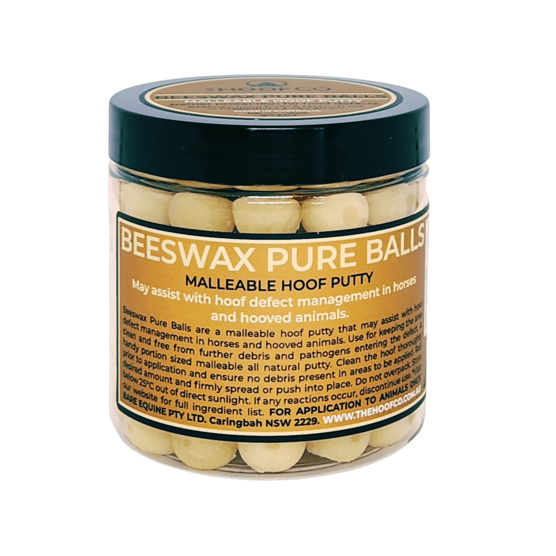 The Hoof Co Beeswax PURE Balls - Saddleworld Devonport