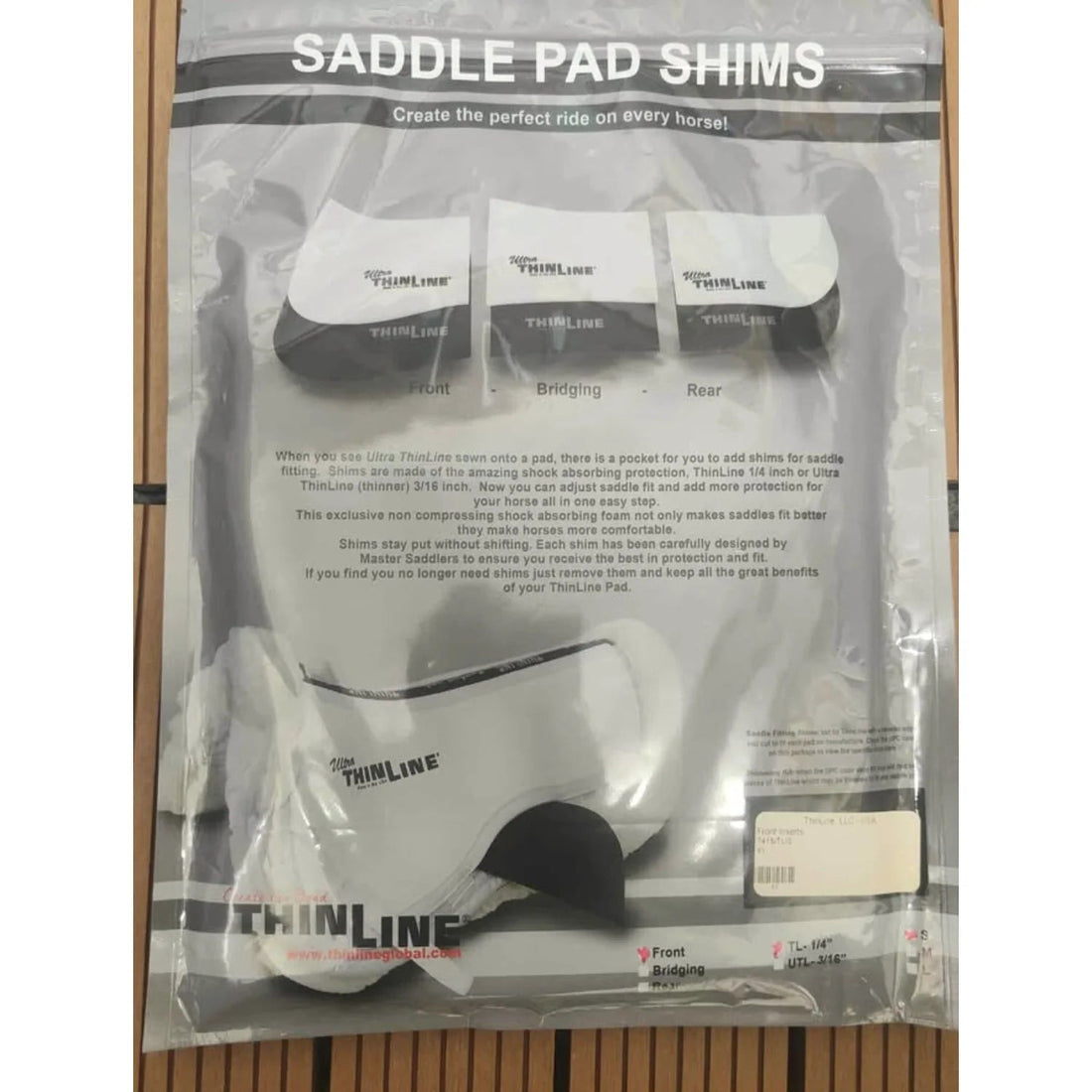 Thinline Rear Shims for Sheepskin Pad - Saddleworld Devonport