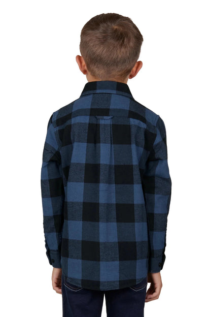 Thomas Cook Kids Dens Thermal Long Sleeve Shirt - Saddleworld Devonport