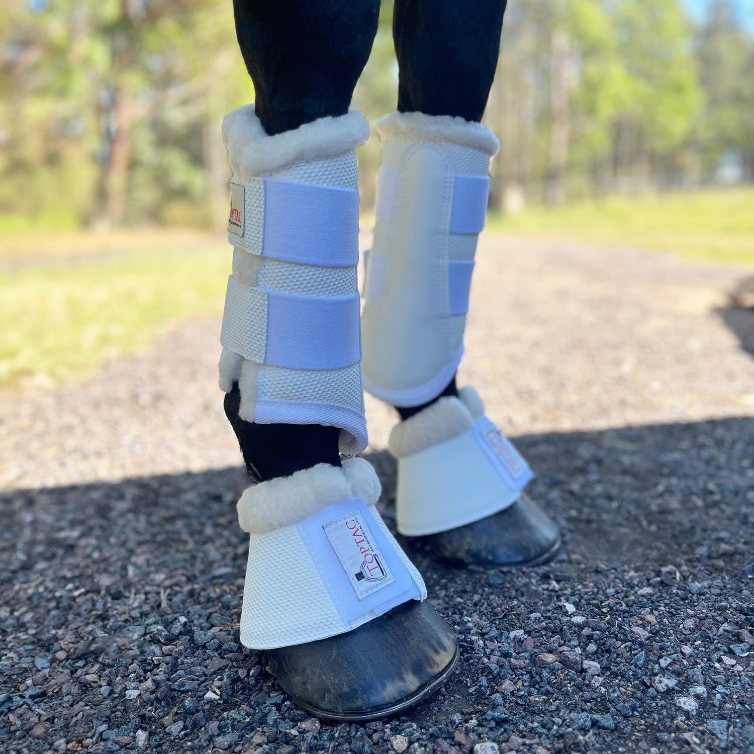 Toptac Fleece Tendon Boot - Saddleworld Devonport