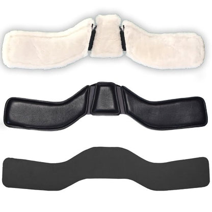 Total Saddle Fit StretchTec Shoulder Relief Dressage Girth with Liner - Saddleworld Devonport
