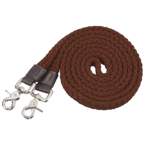 Tough1 Pro Flat Cotton Roping Reins - Saddleworld Devonport