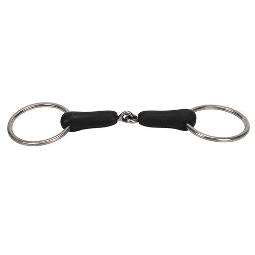TPU Soft Mouth Loose Ring Snaffle Bit - Saddleworld Devonport