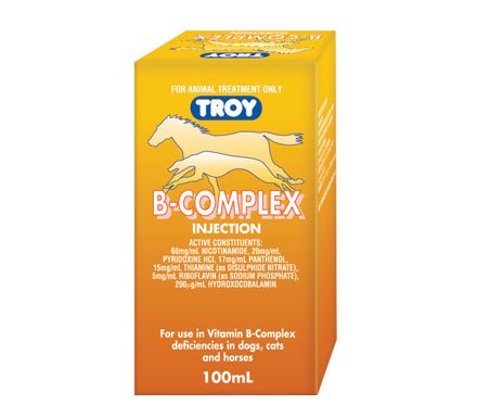 Troy B-Complex Injection 100ml - Saddleworld Devonport
