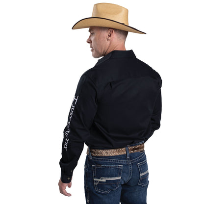 Just Country Mens Evan Embroidered Workshirt