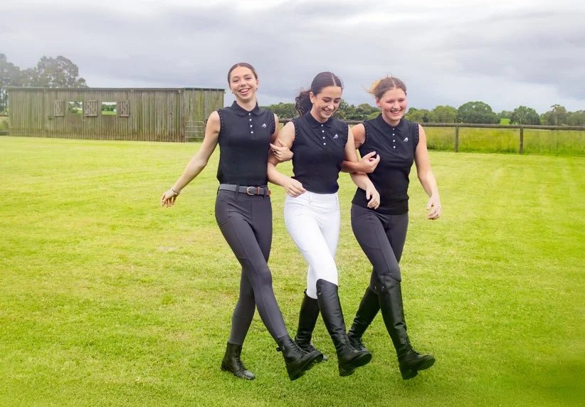 Velaire Secure Seat Breeches - Grey - Saddleworld Devonport