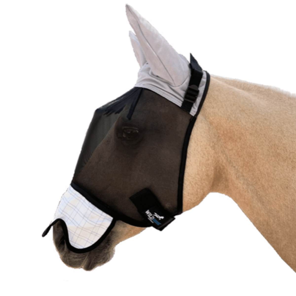 Wild Horse Fly Veil with Mesh Ear with Rip Stop Nose - Saddleworld Devonport