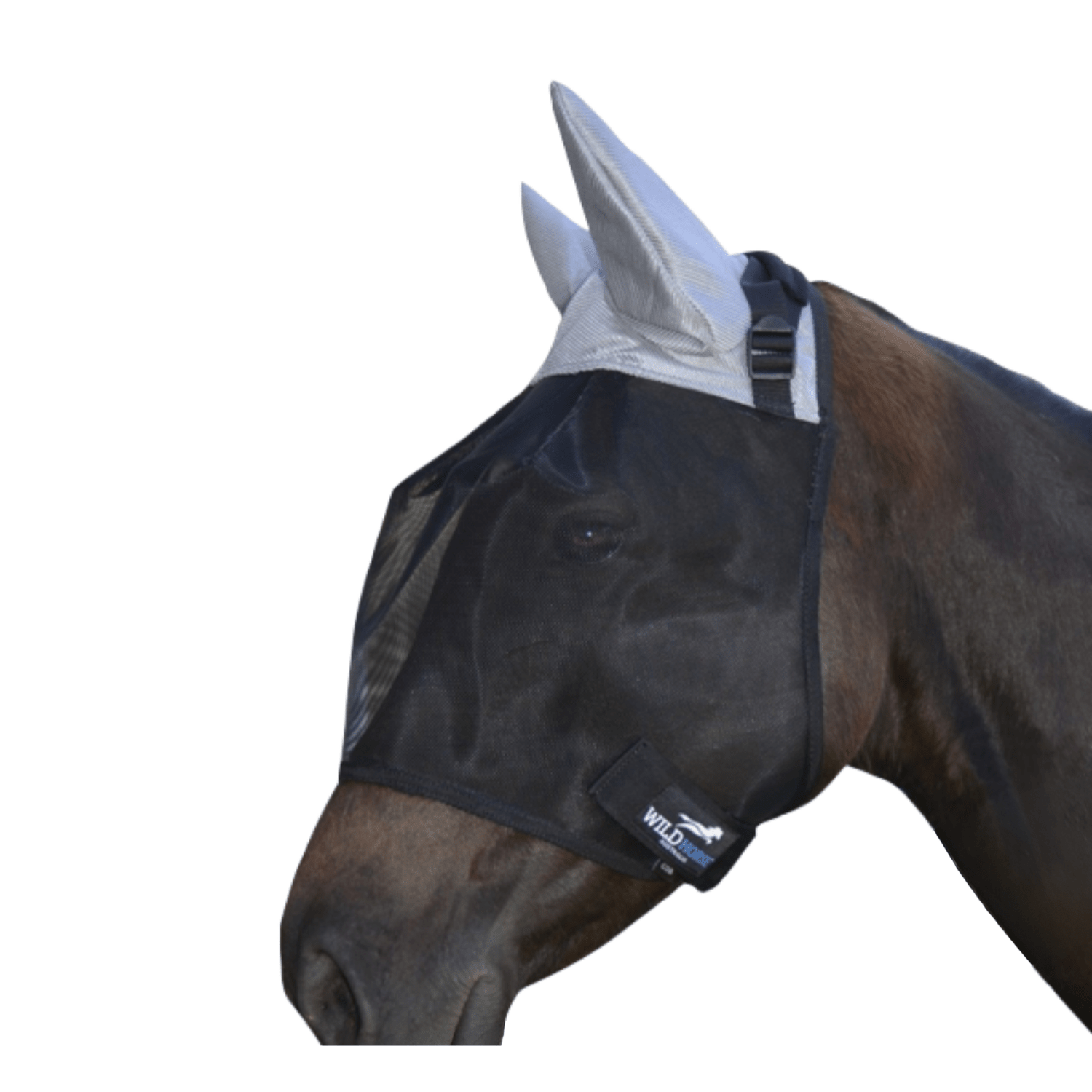 Wild Horse Fly Veil with Mesh Ears - Saddleworld Devonport