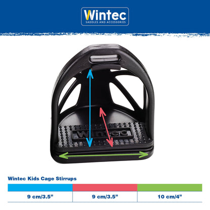 Wintec Kids Cage Stirrups - Saddleworld Devonport