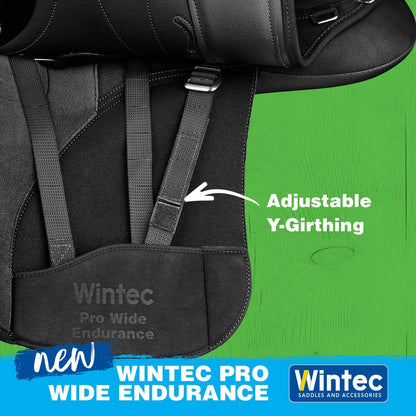 Wintec Pro Wide Endurance Saddle - Saddleworld Devonport