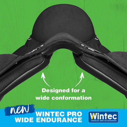 Wintec Pro Wide Endurance Saddle - Saddleworld Devonport