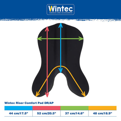 Wintec Riser Comfort Pad Dressage And All-Purpose - Saddleworld Devonport